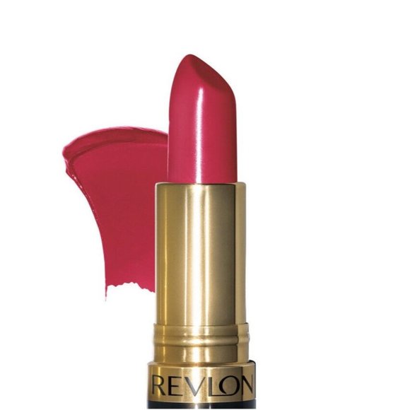Revlon Super Lustrous Glass Shine Lipstick, Super Red, 0.15 oz - Picture 5 of 5